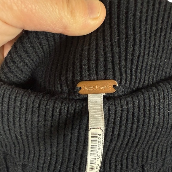 Free People Women’s Bari Column Crochet Maxi Skirt in Black Size S - Picture 9 of 15